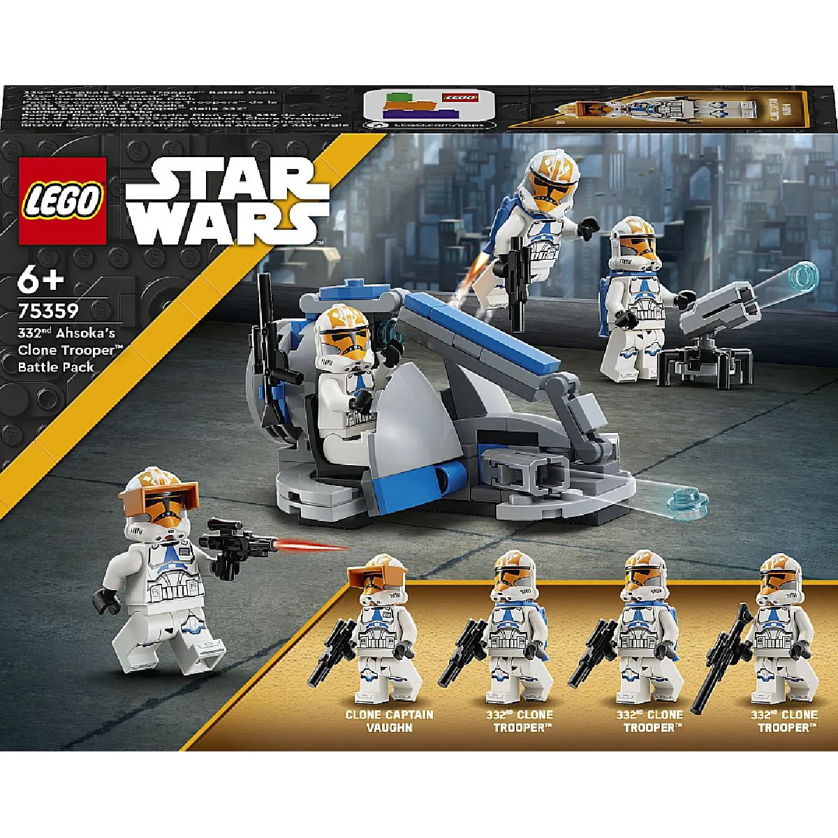 LEGO Star Wars 75359 Pack de combat des Clone Troopers de la 332e Compagnie d'Ahsoka