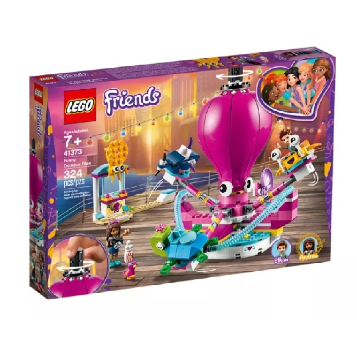 LEGO Friends 41373 Le manège de la pieuvre