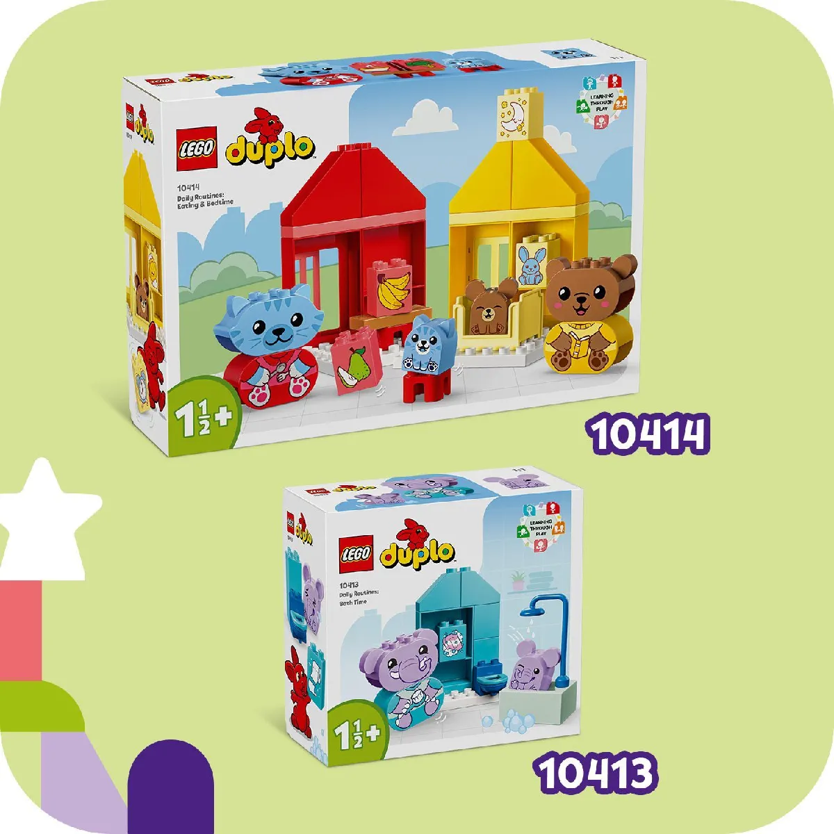 10413 Mes rituels quotidiens Le bain LEGO® DUPLO® - vue 2