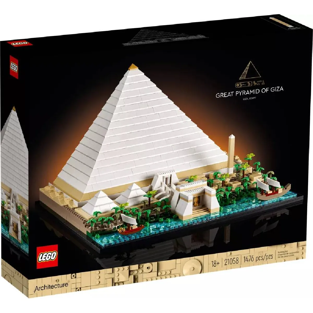21058 La grande pyramide de Gizeh LEGO® Architecture