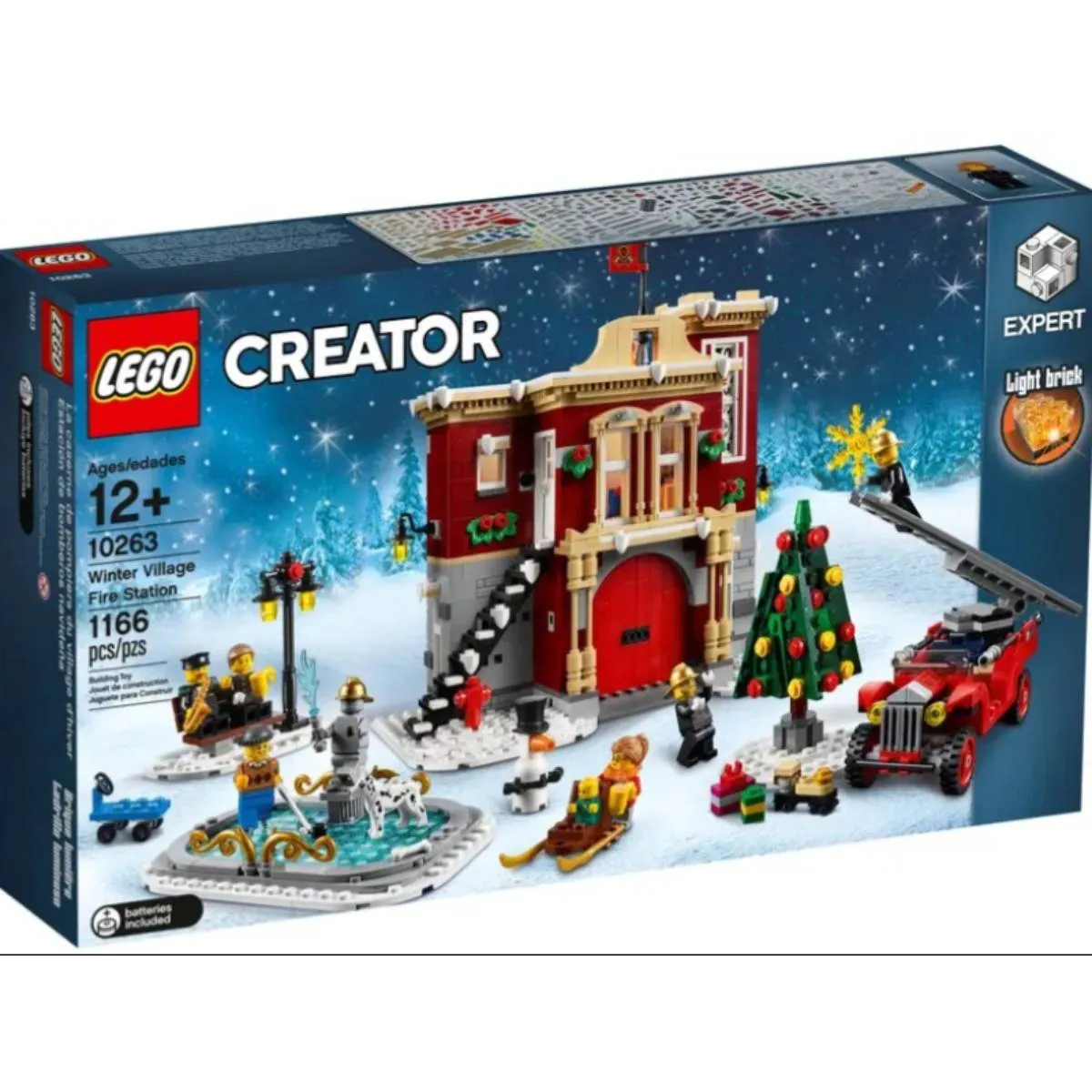 LEGO 10263 Caserne Pompiers Hivernale