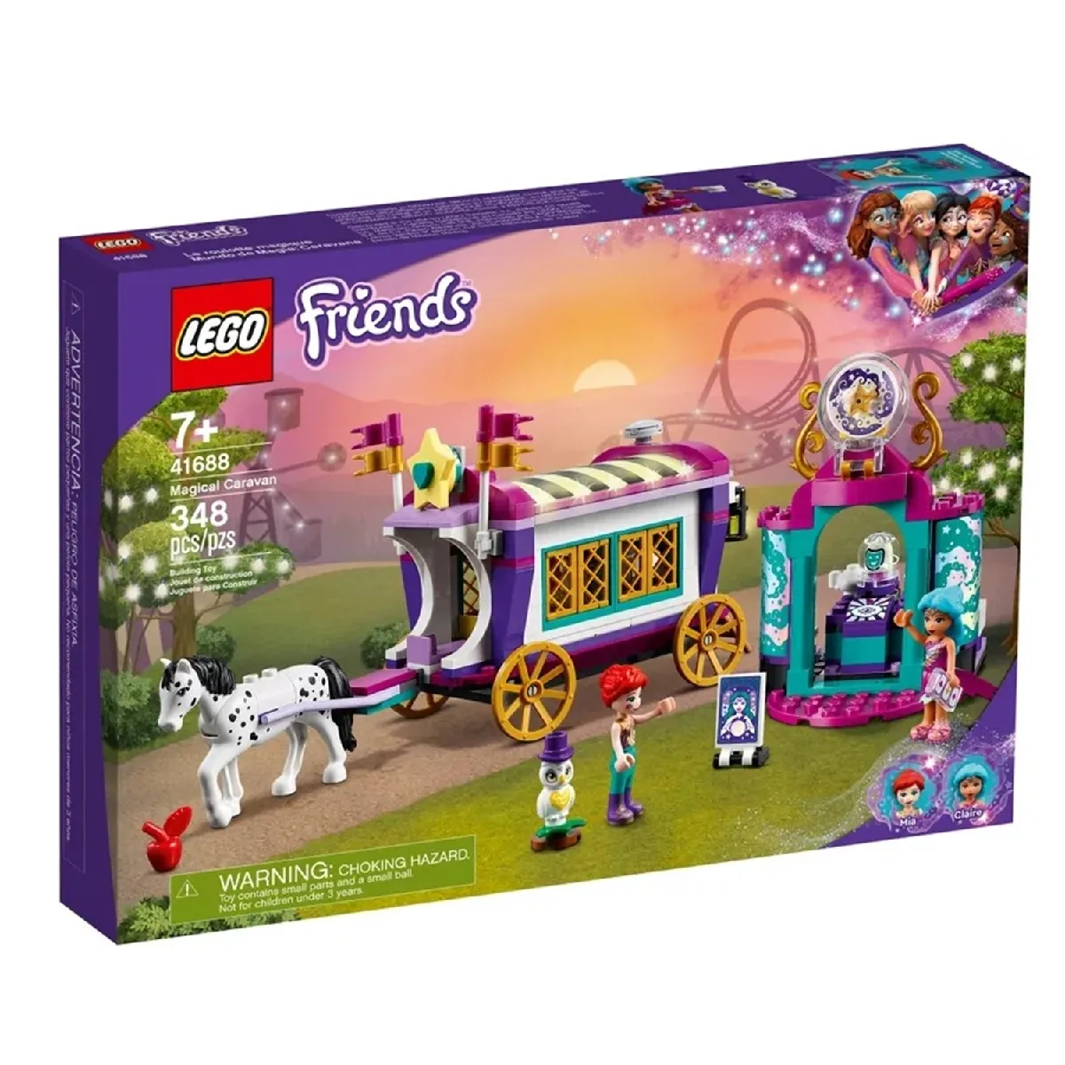 Lego Friends : La roulotte magique