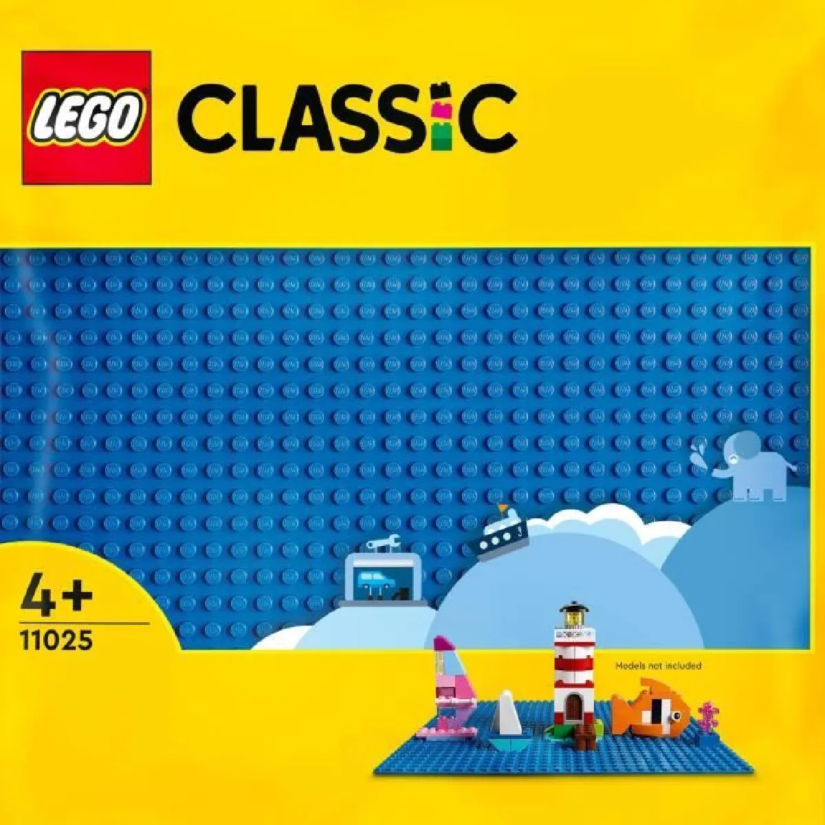 Lego Bleue Lego® Classic 11025 La Plaque De Construction - Image 3