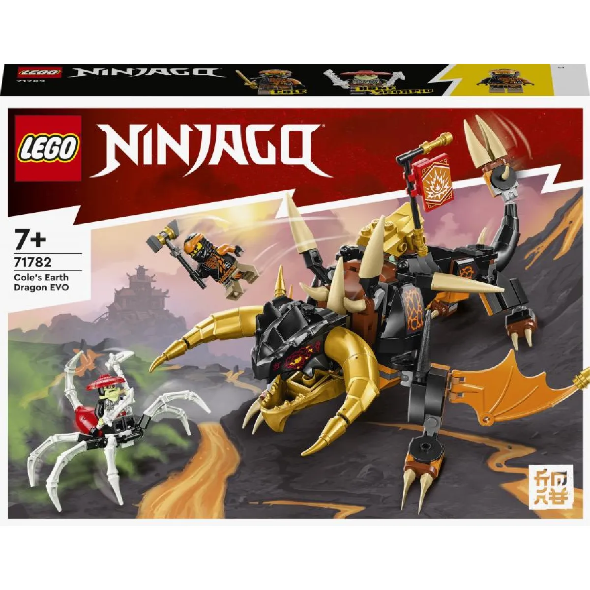LEGO 71782 Le dragon de de Cole Évolution NINJAGO