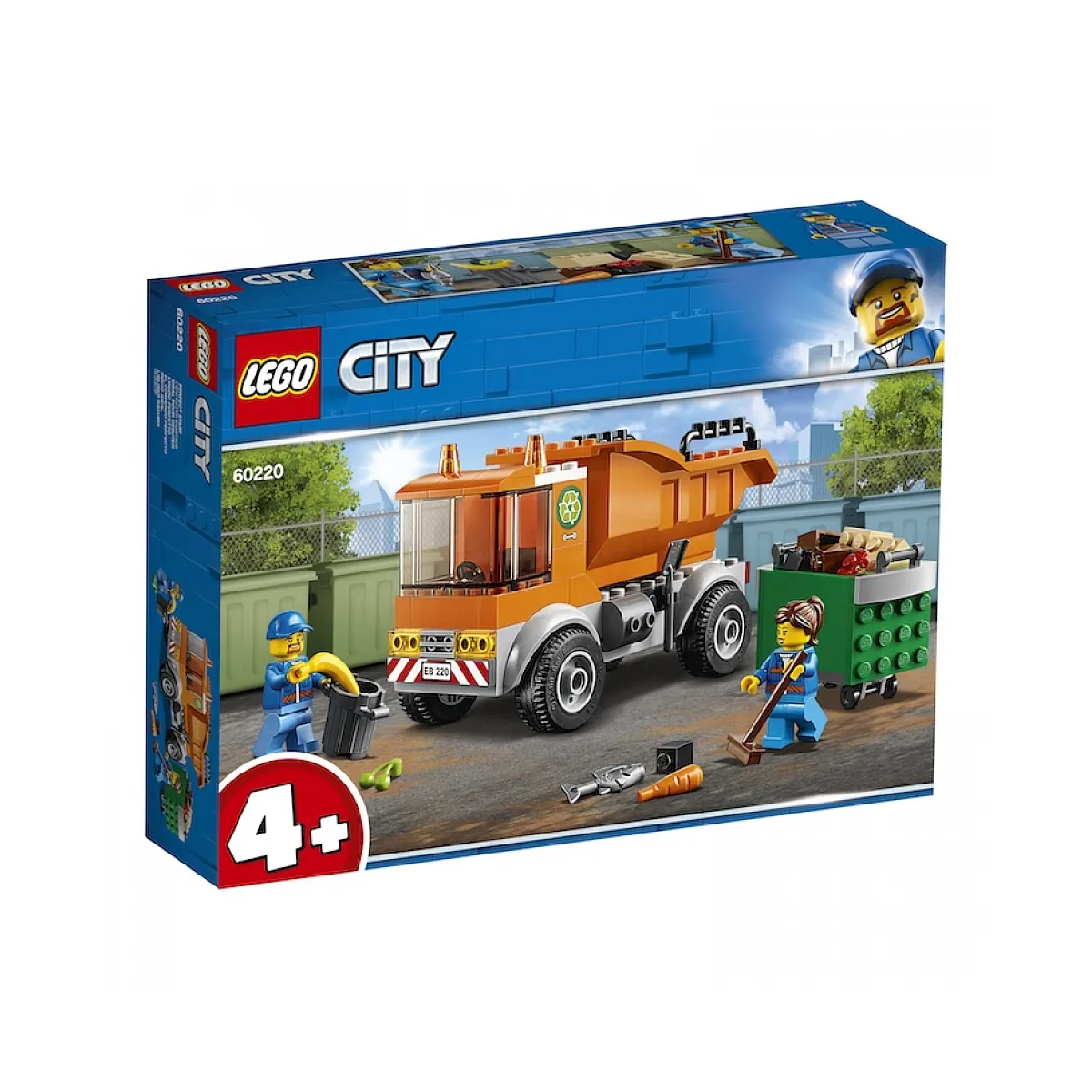 LEGO City Camion de Poubelle 60220 - vue 9