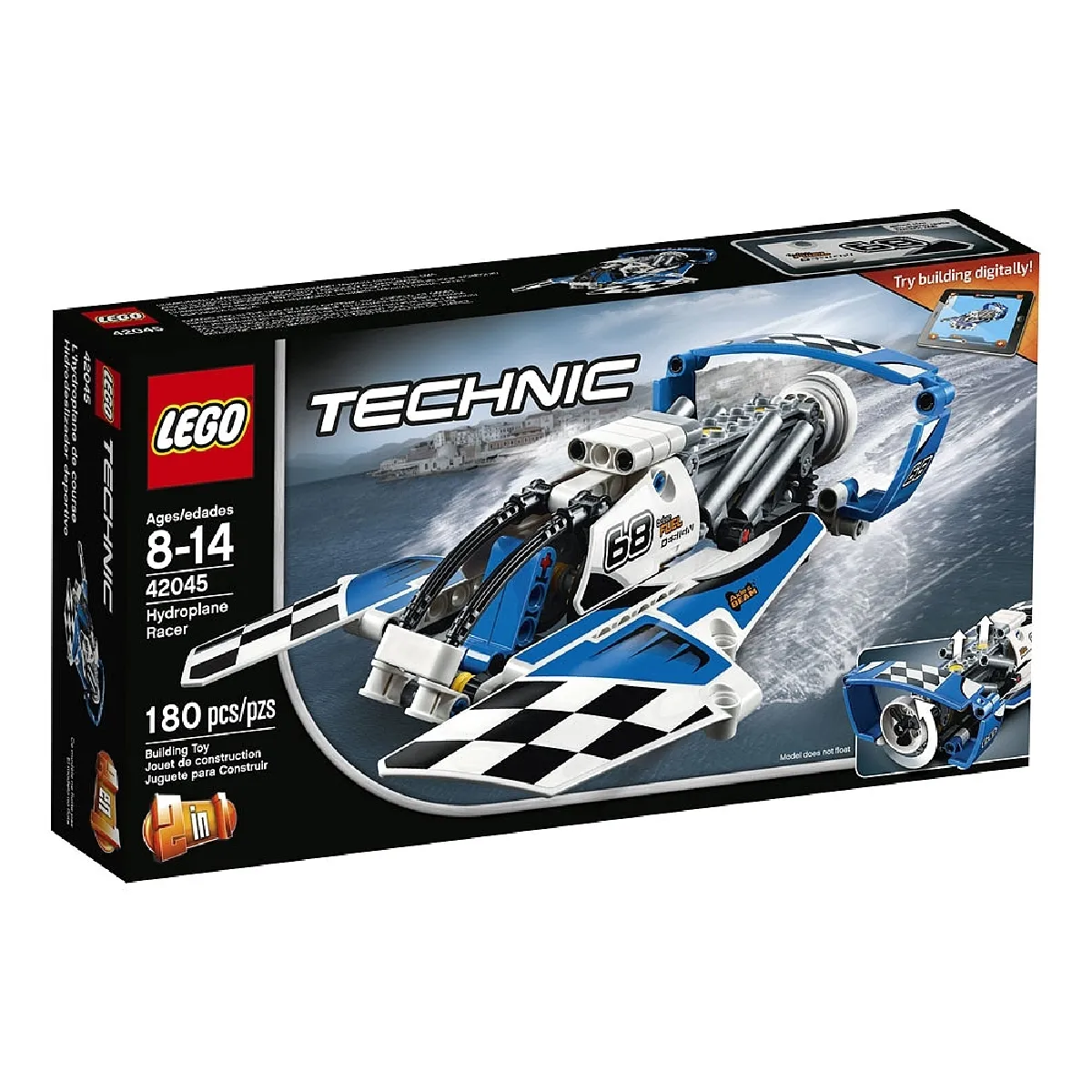 LEGO Technic 'hydravion de course