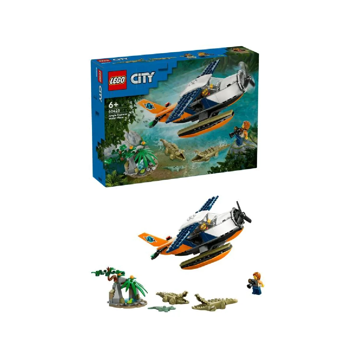 LEGO City 60425 'hydravion de 'explorateur de la jungle