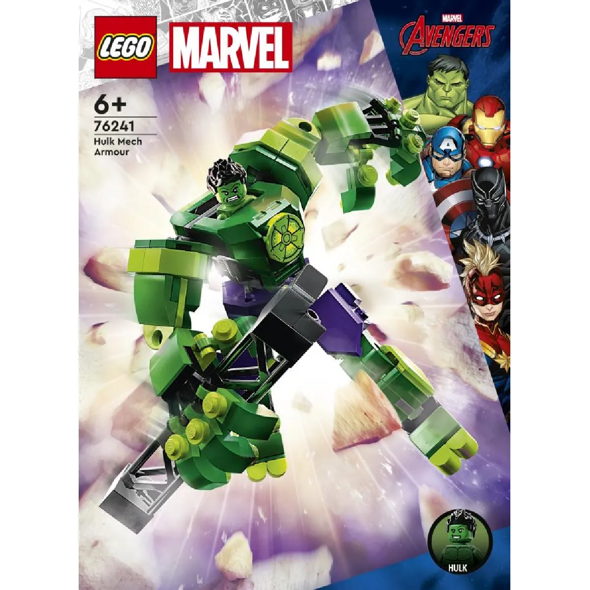 LEGO Marvel Super Heroes Armure robot Hulk 76241