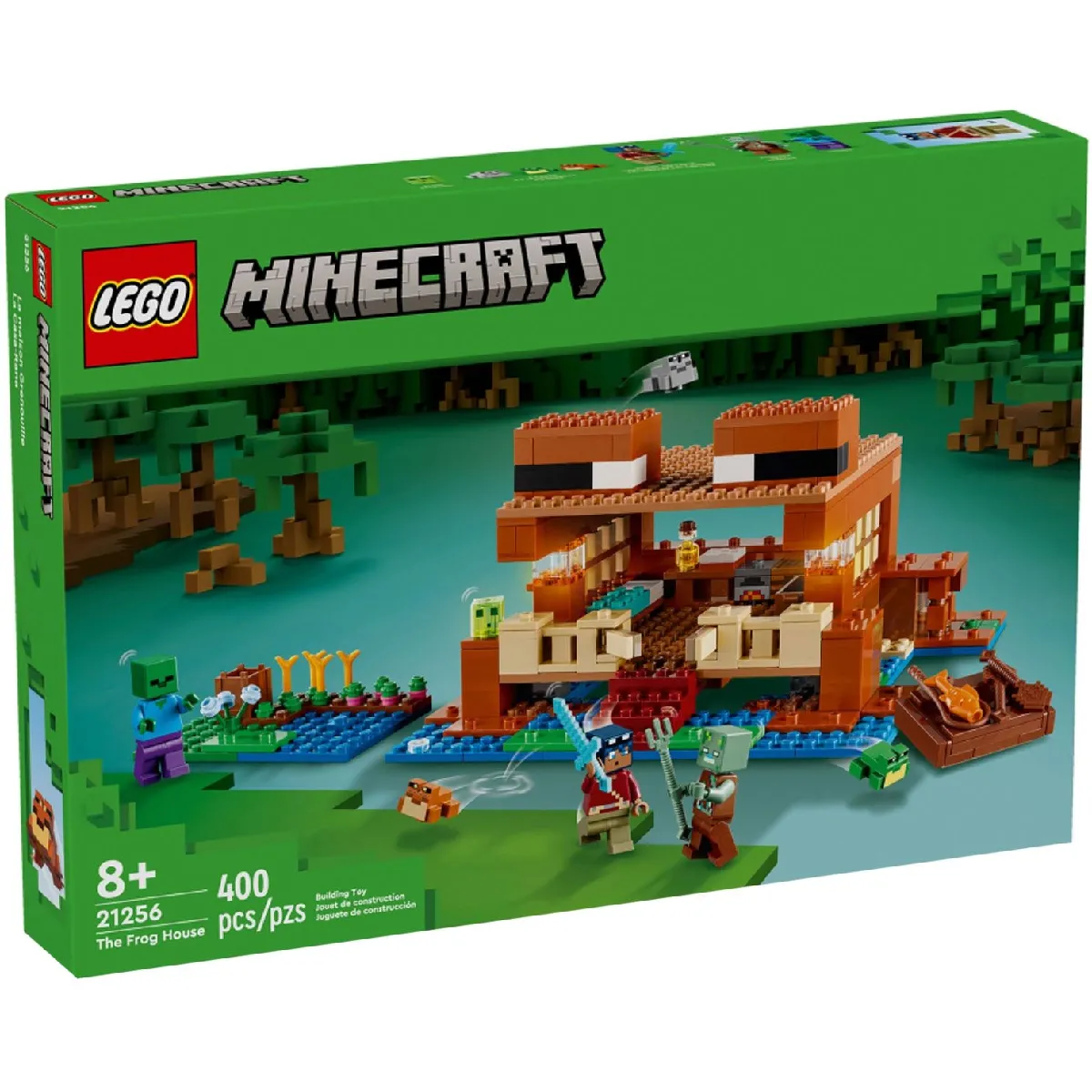 Lego Minecraft La Maison De La Grenouille 21256 Lego - vue 3