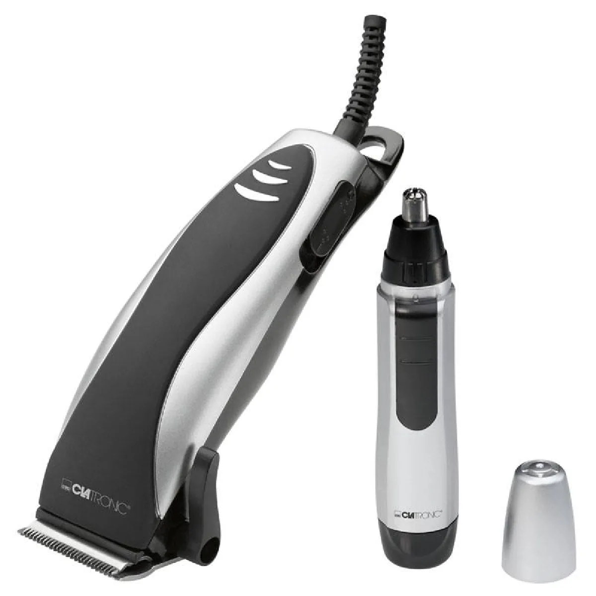 CLATRONIC  HSM 3441 NE - Noir/Argent