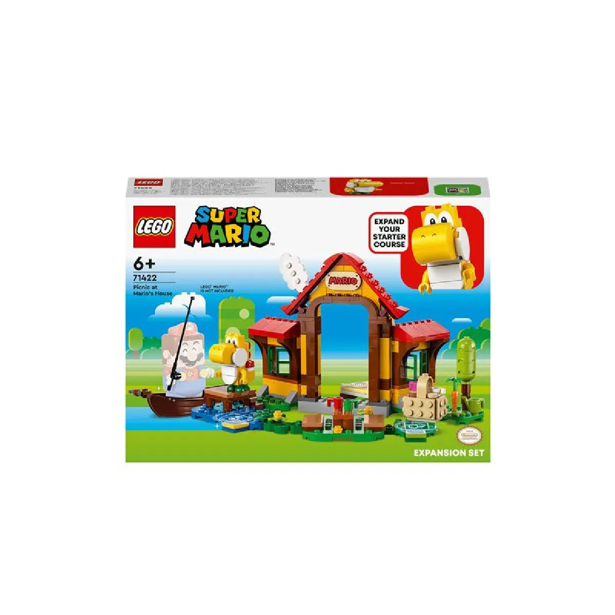 LEGO Super Mario 71422 Ensemble d'extension Pique-nique chez Mario