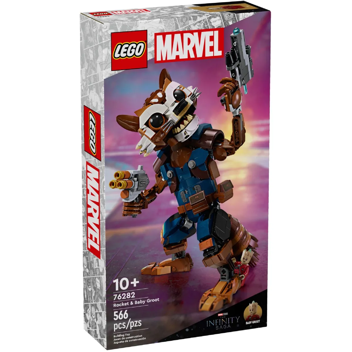 Lego Marvel Rocket Et Bébé Groot 76282 Lego