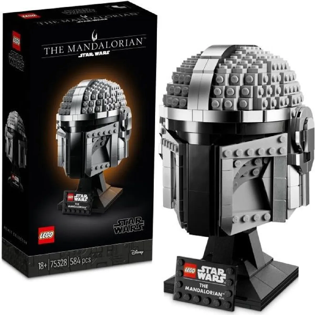 LEGO Star Wars 75328 Le casque du Mandalorien