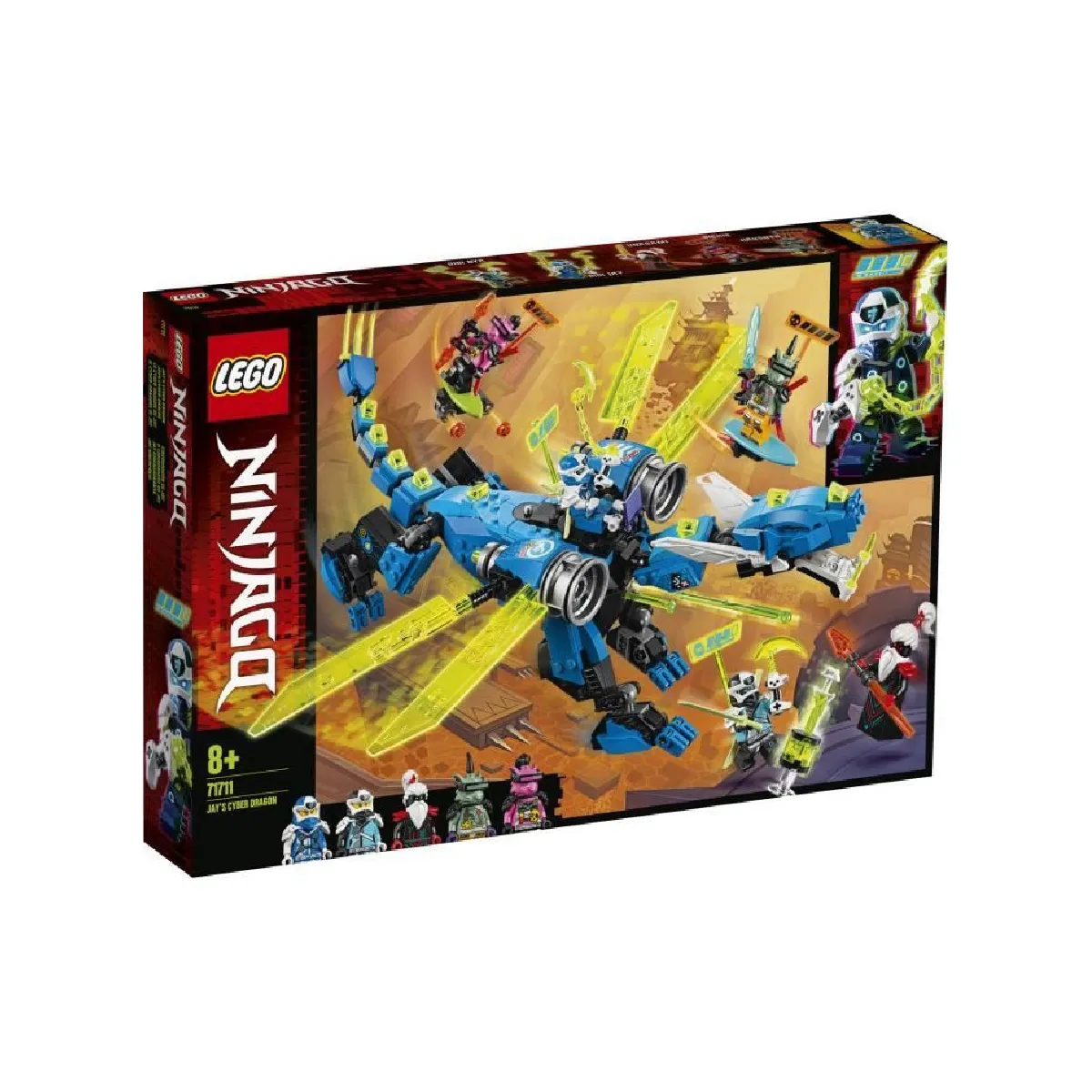 LEGO 71711 Le Cyber Dragon de Jay