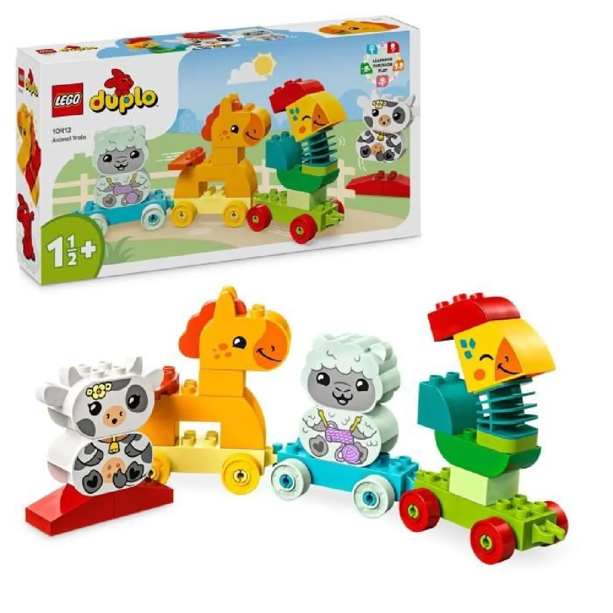 LEGO Duplo My First Le Train des Animaux 10412 - vue 8
