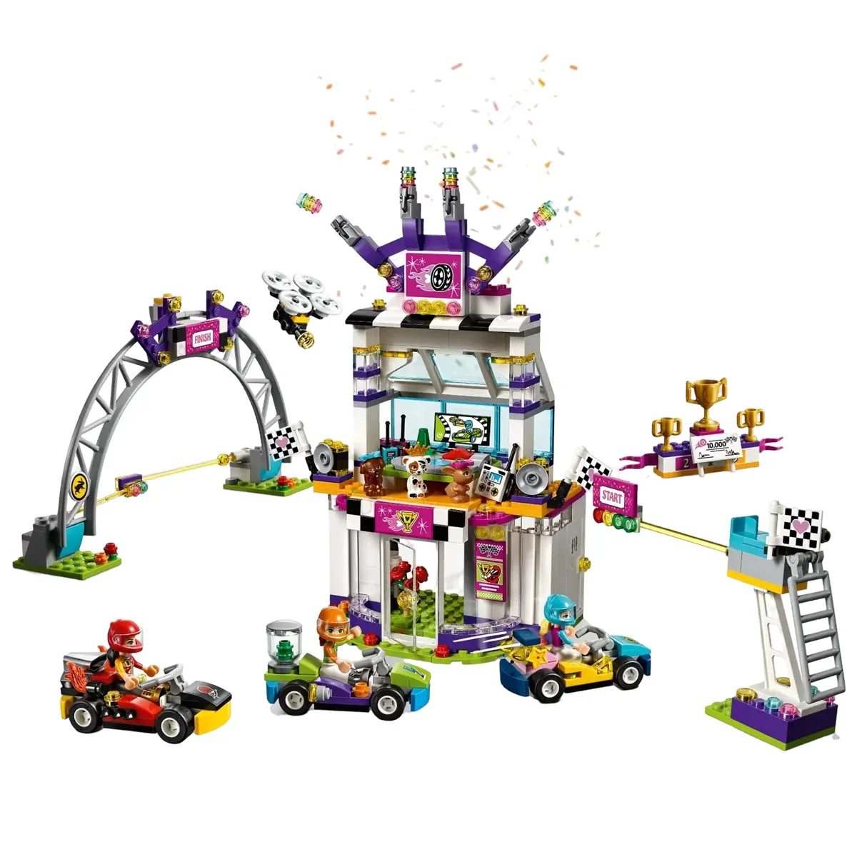 LEGO Friends La Grande Course 41352 - vue 3