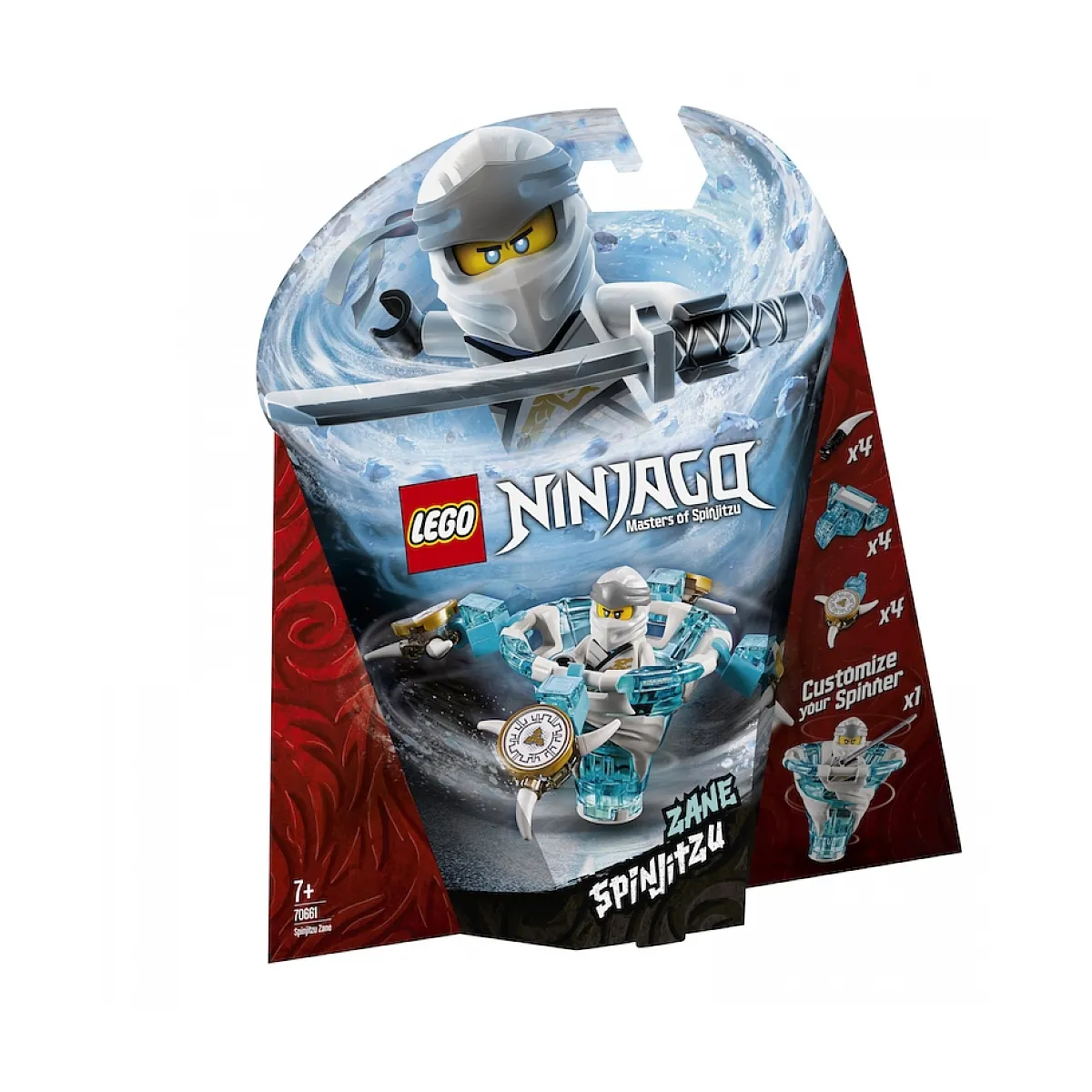 LEGO Toupie Spinjitzu Zane 70661