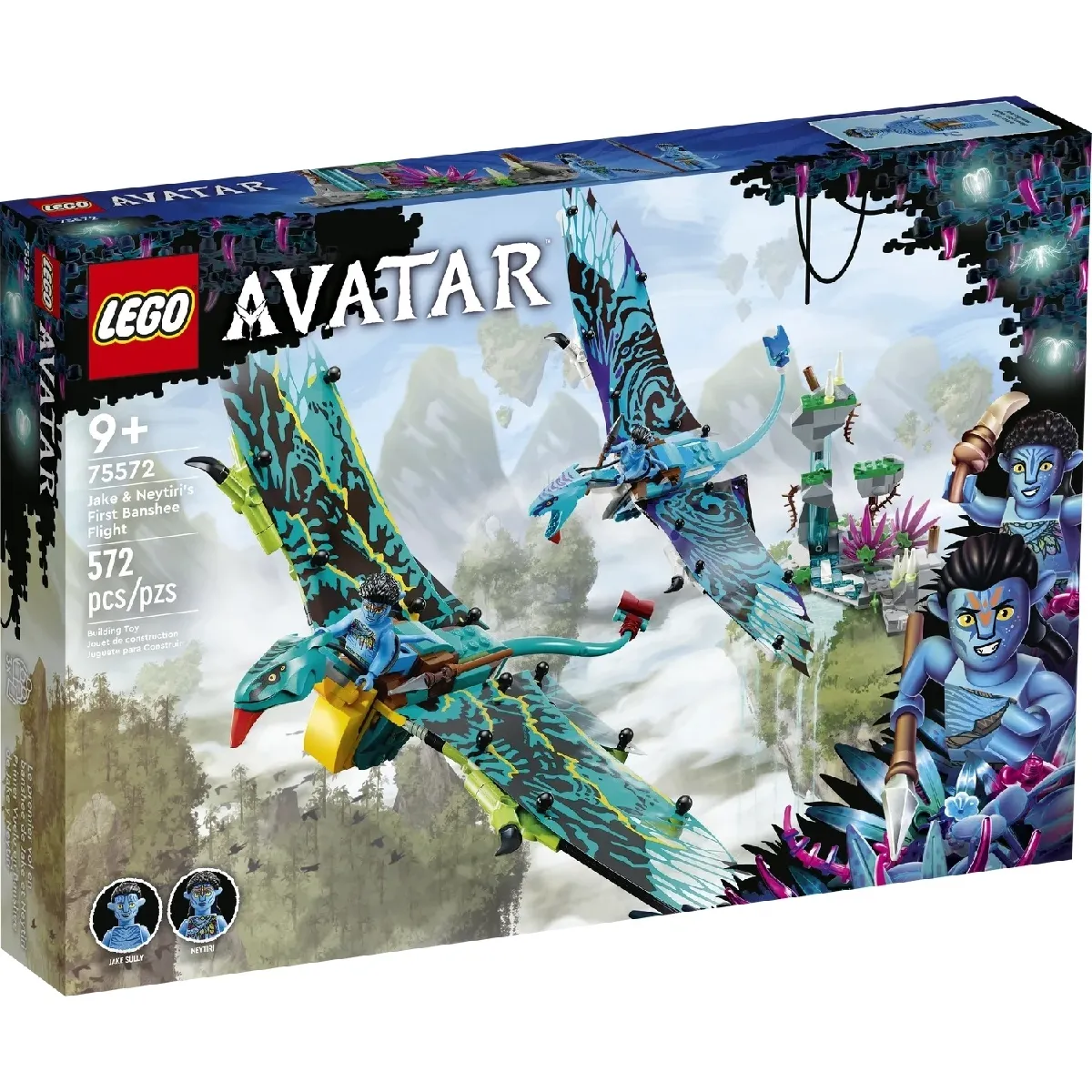 LEGO Avatar 75572 Le premier vol en Banshee