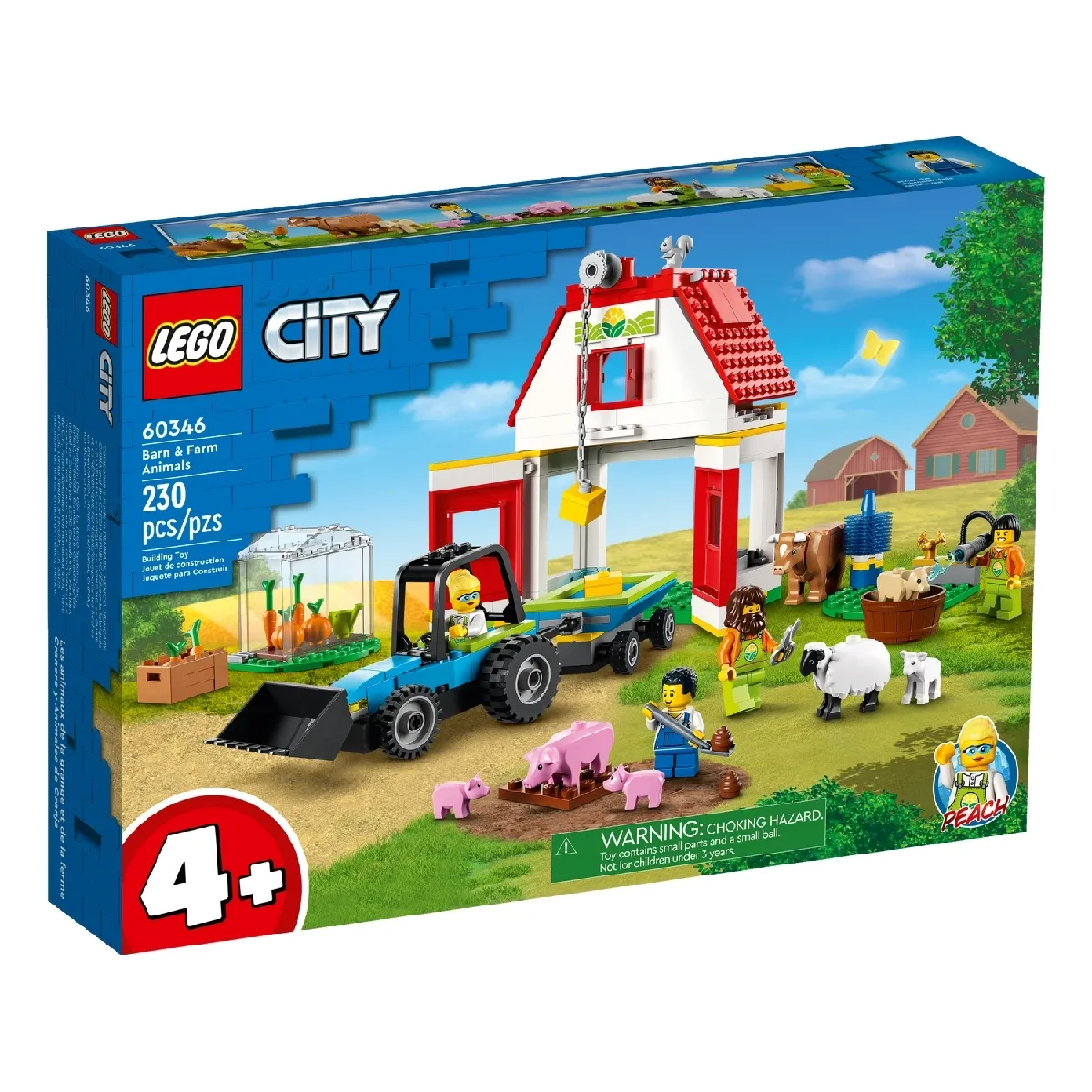 LEGO 60346 City La grange et les animaux