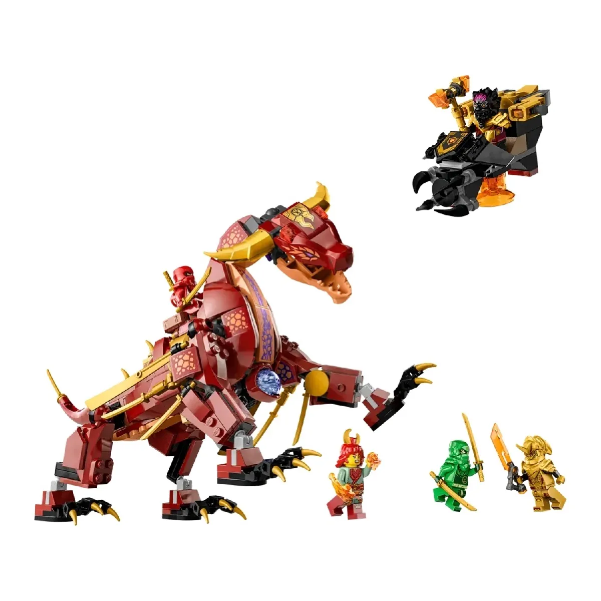 LEGO NINJAGO Dragon de Lave Transformable 71793 - Lego - Rue LEGO NINJAGO Dragon de Lave Transformable 71793 - Lego - Rue