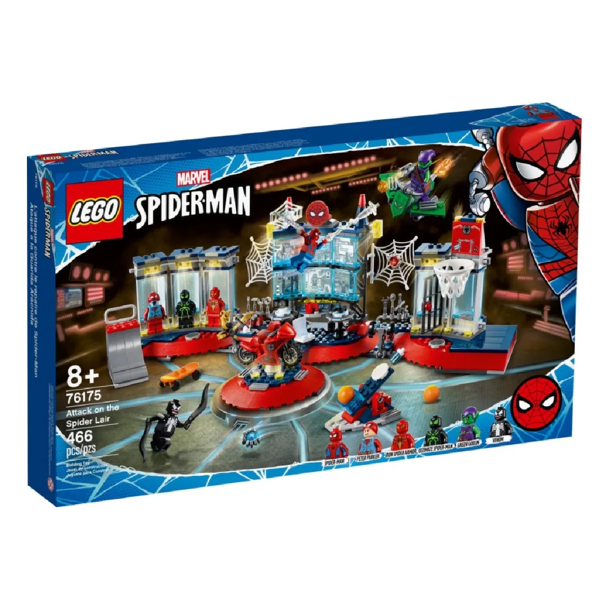 LEGO 76175 Marvel Spider Man 'attaque Repaire