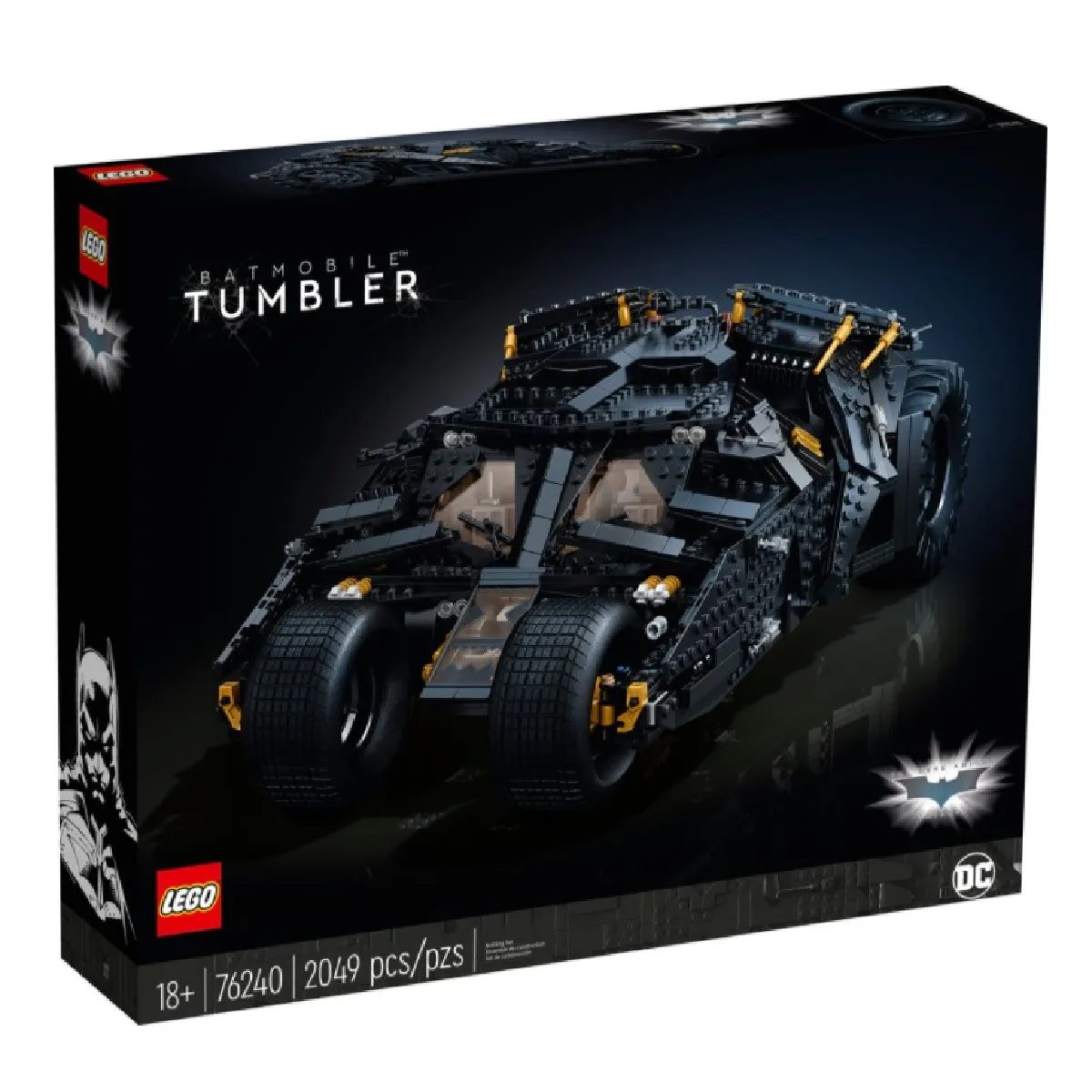 LEGO DC Batman La Batmobile Tumbler - vue 3