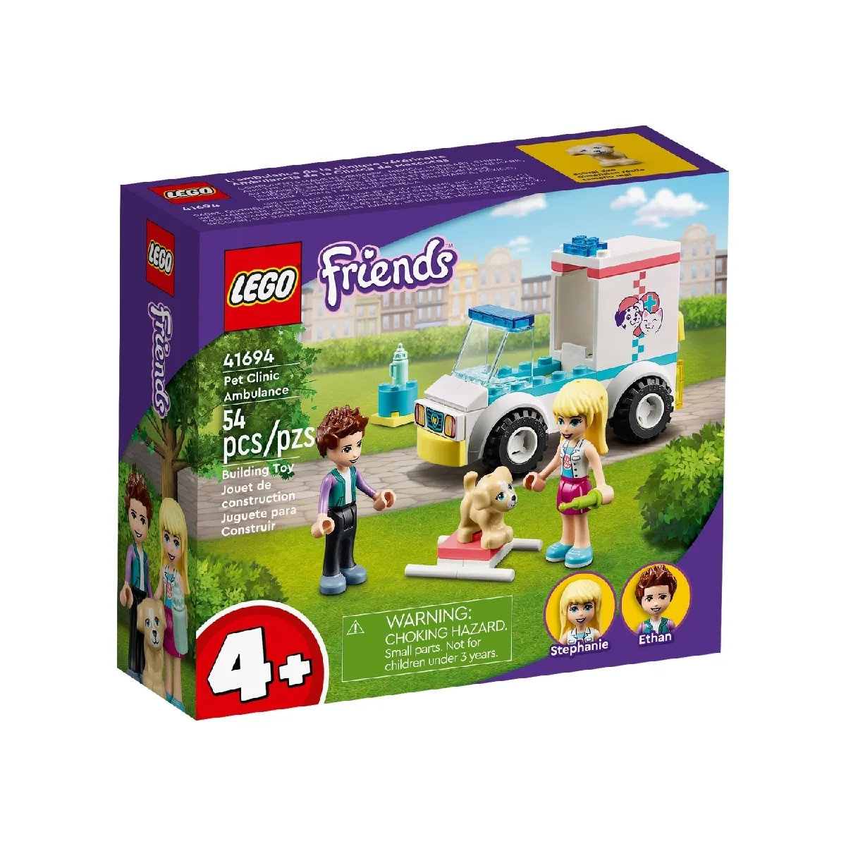 LEGO Friends 'ambulance de la clinique vétérinaire 41694