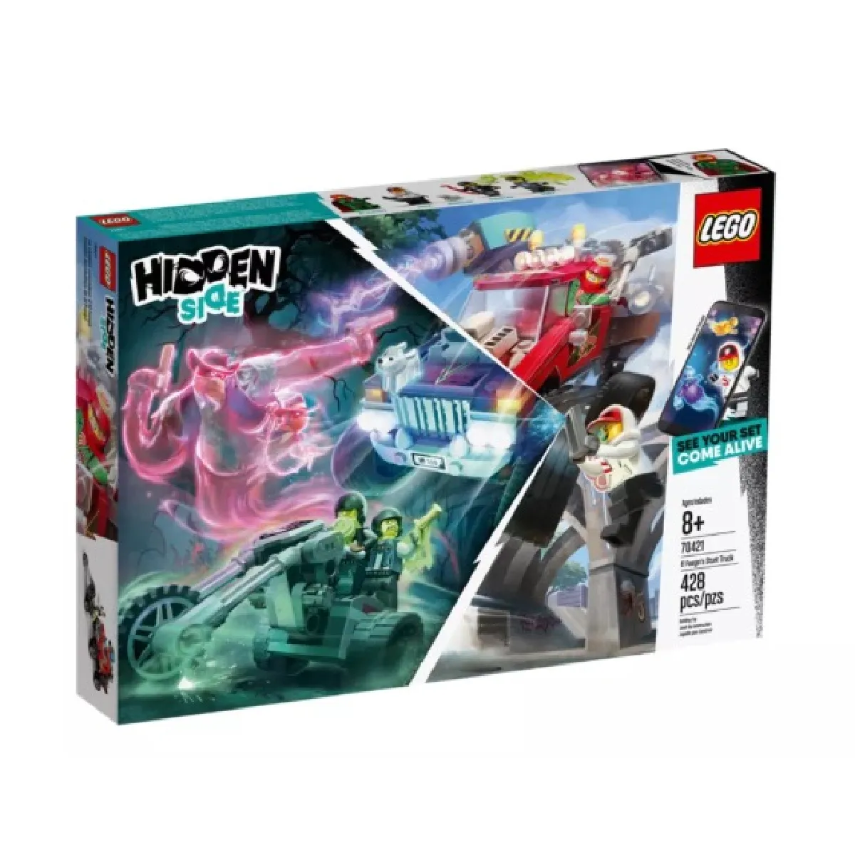 LEGO Hidden Side 70421 Quad Chasseur de Fantômes - vue 1