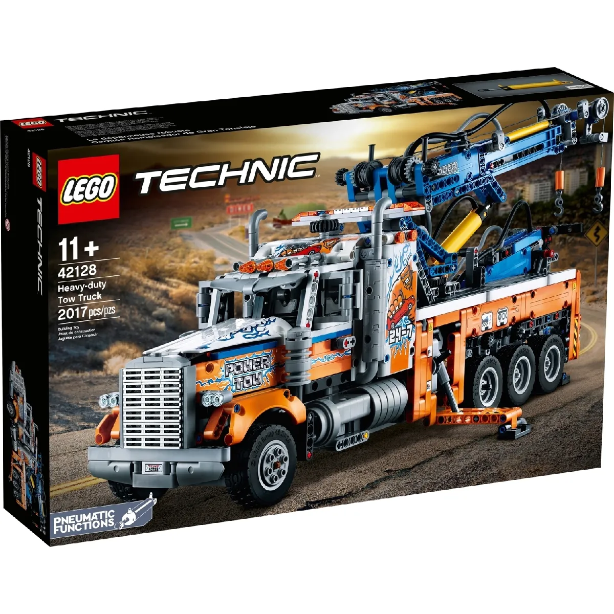 LEGO Technic 42128 Camion de Remorquage - vue 2