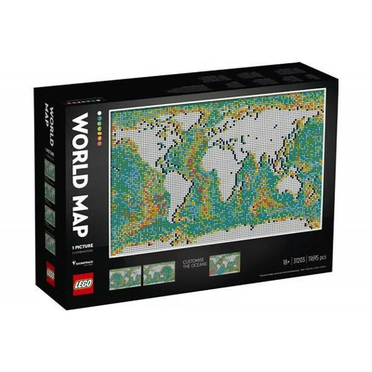 LEGO Art Carte du Monde 31203