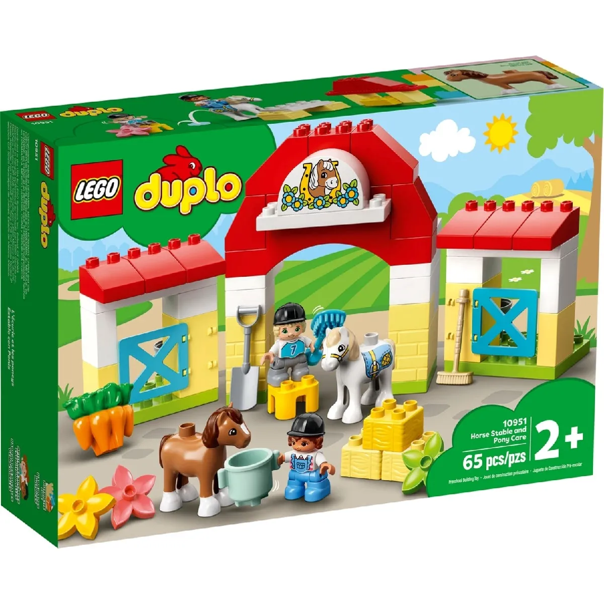 LEGO Duplo 'écurie et les poneys