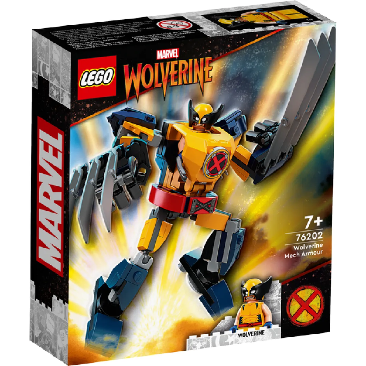 LEGO Super Heroes 76202 Wolverine Mech - vue 2