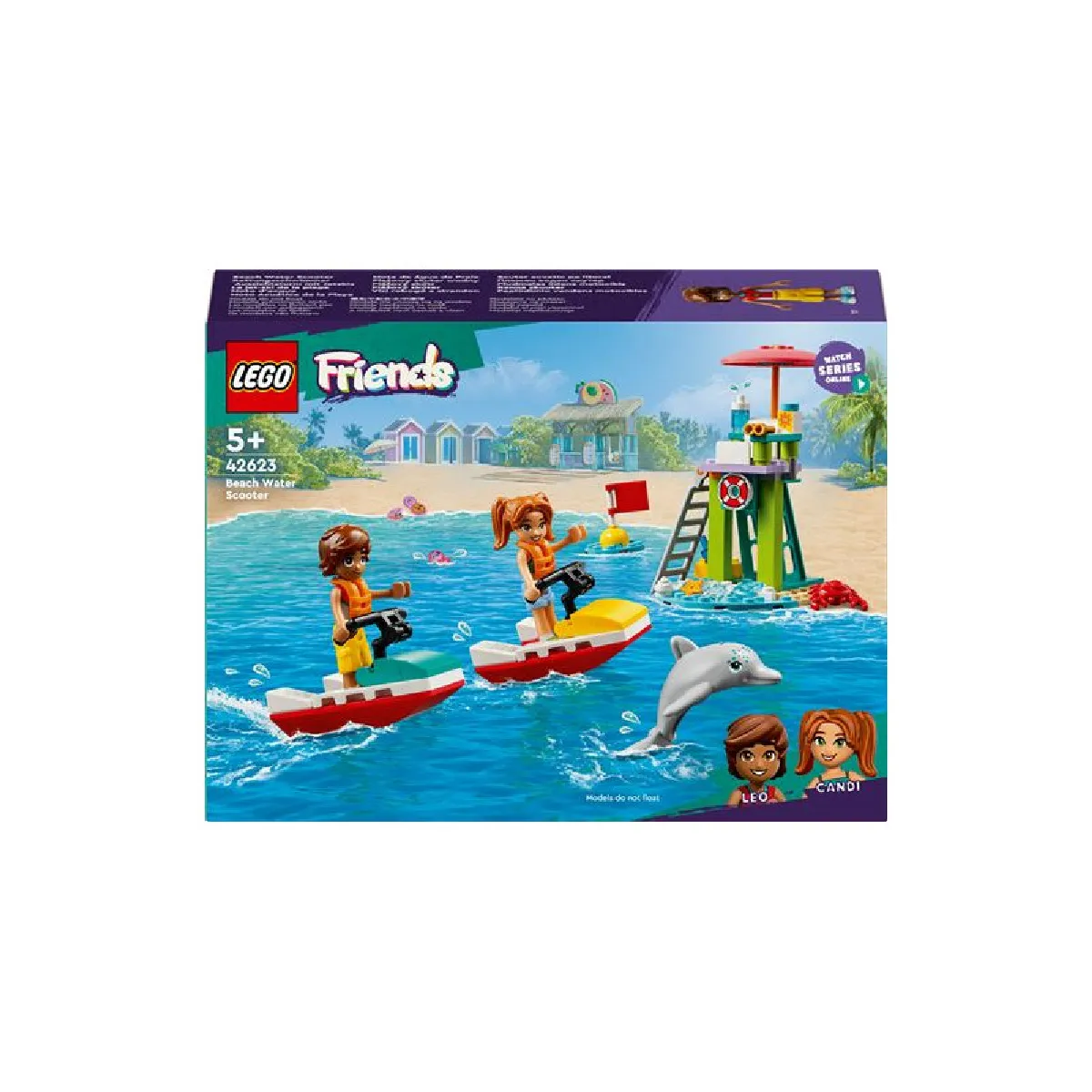 Lego Le Jet ski De La Plage 42623 Lego La Boîte - vue 2