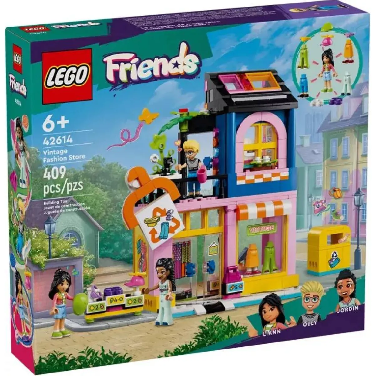 Lego Friends La Boutique De Vêtements Vintage 42614 Lego - vue 3