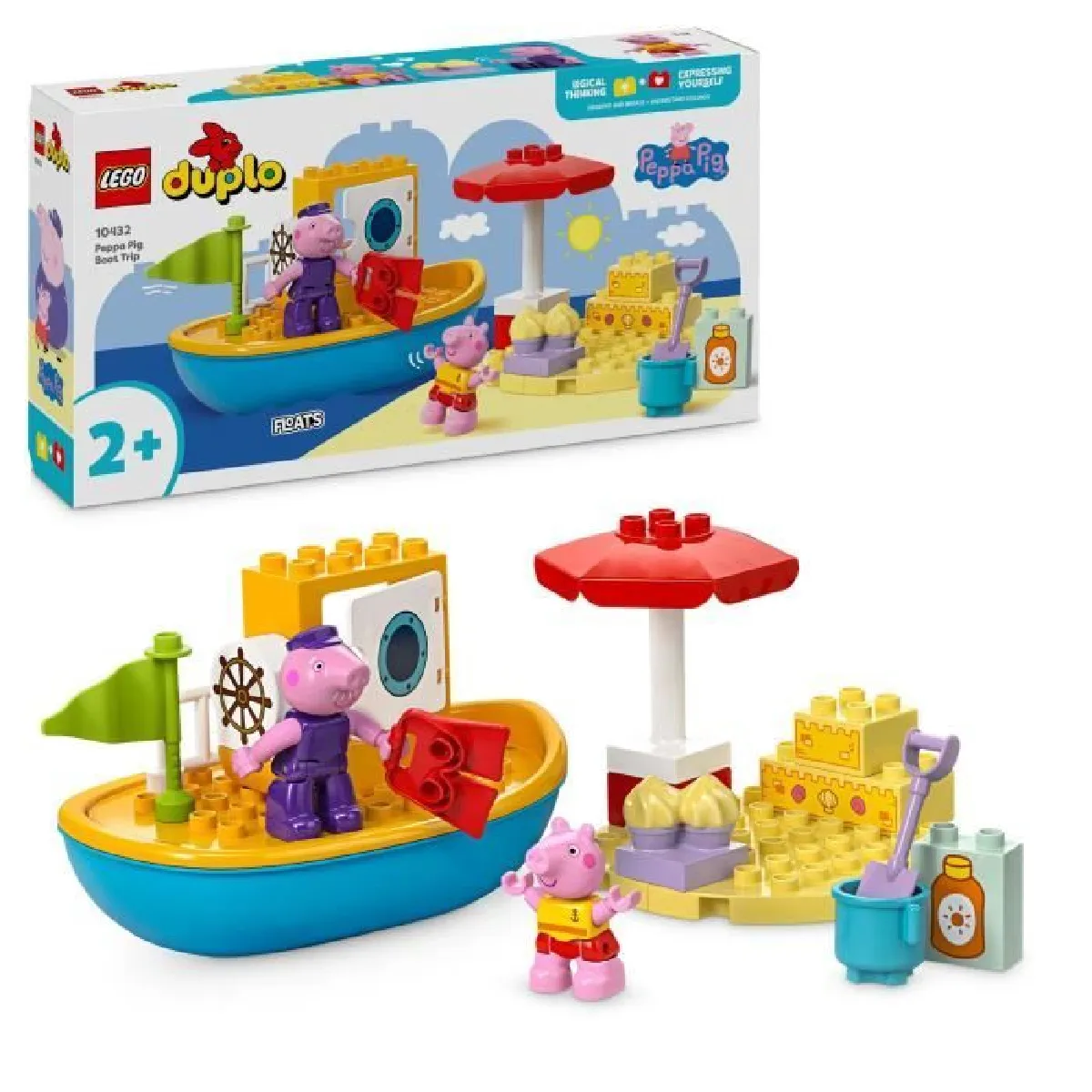 Lego Duplo 10432 Voyage en bateau