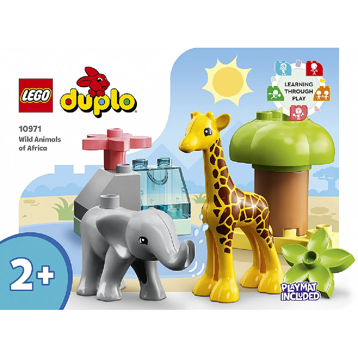 LEGO DUPLO 10971 Animaux Sauvages d'Afrique