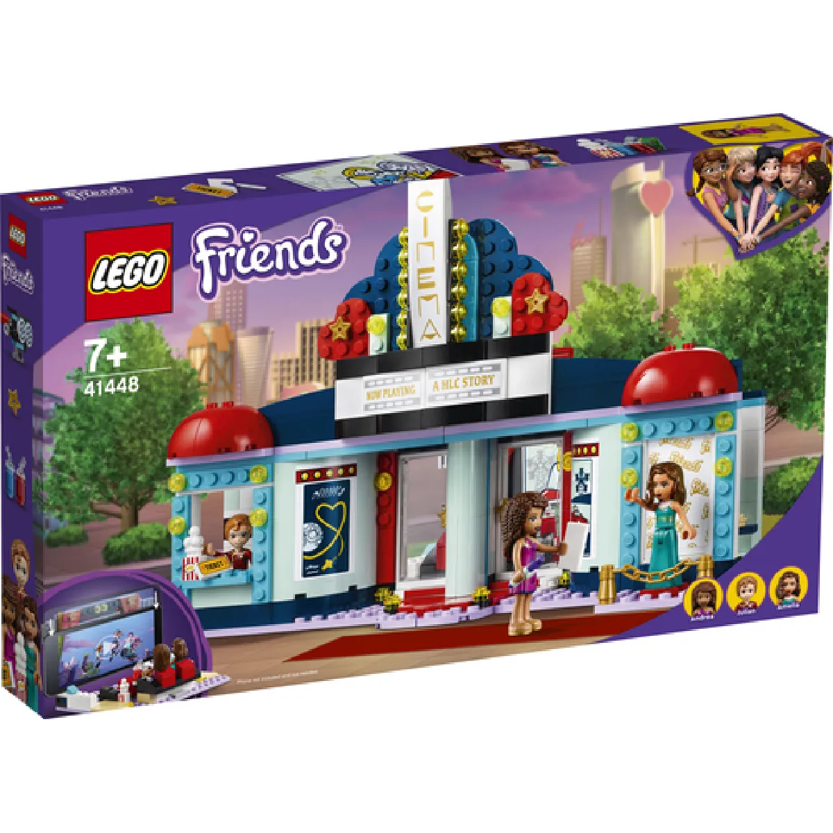 LEGO Friends 41448 Le Cinéma de Heartlake City