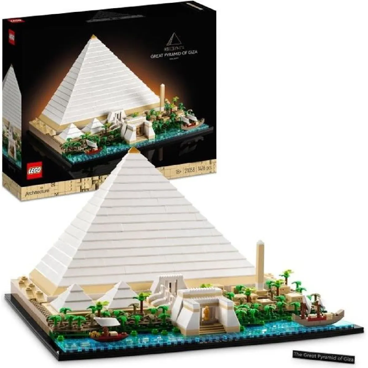 LEGO Architecture 21058 La grande pyramide de Gizeh