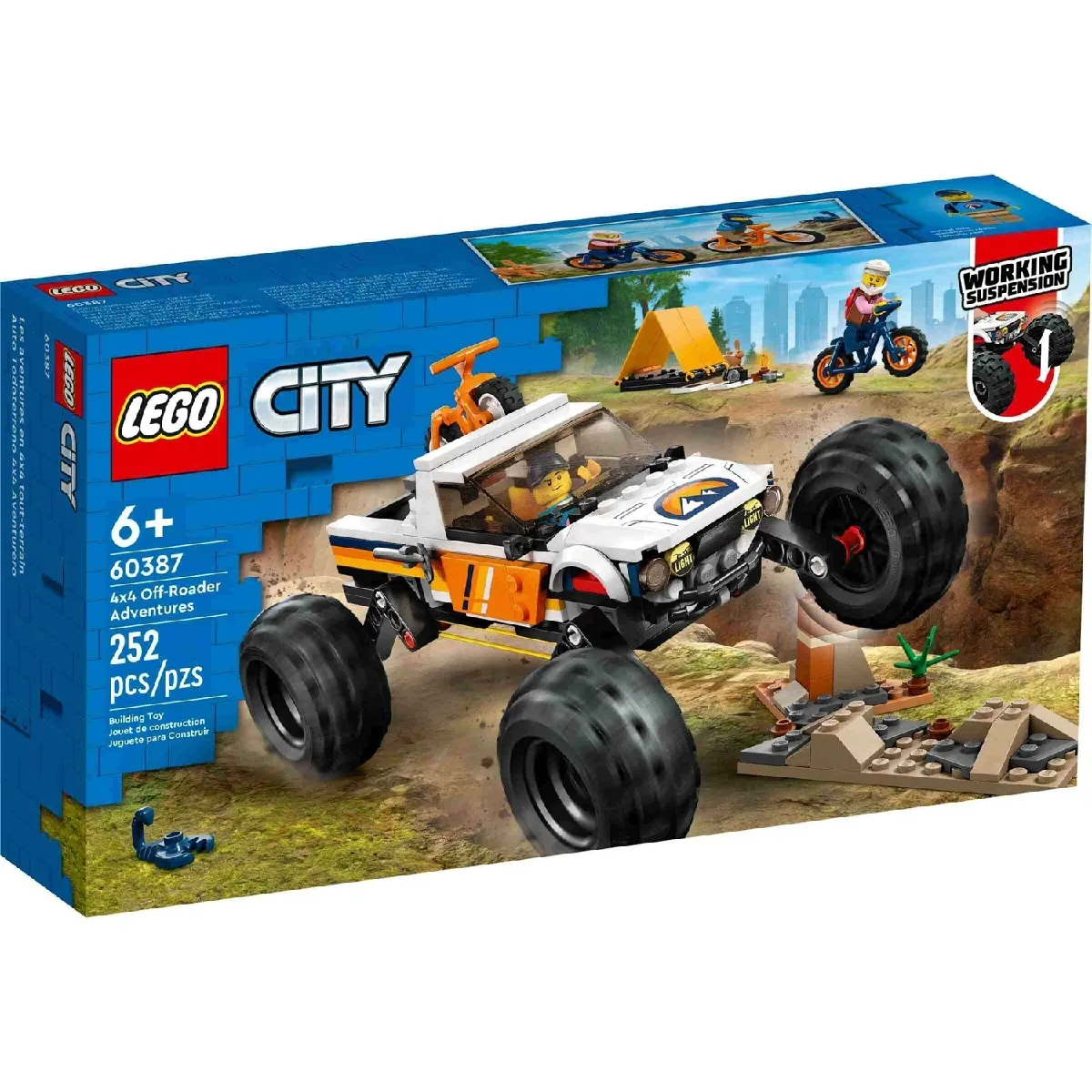 LEGO® City 60387 : Aventures 4X4 Tout Terrain Lego WDK