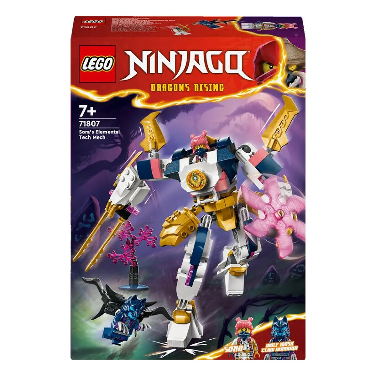 LEGO NINJAGO 71807 Le robot élémentaire de Sora