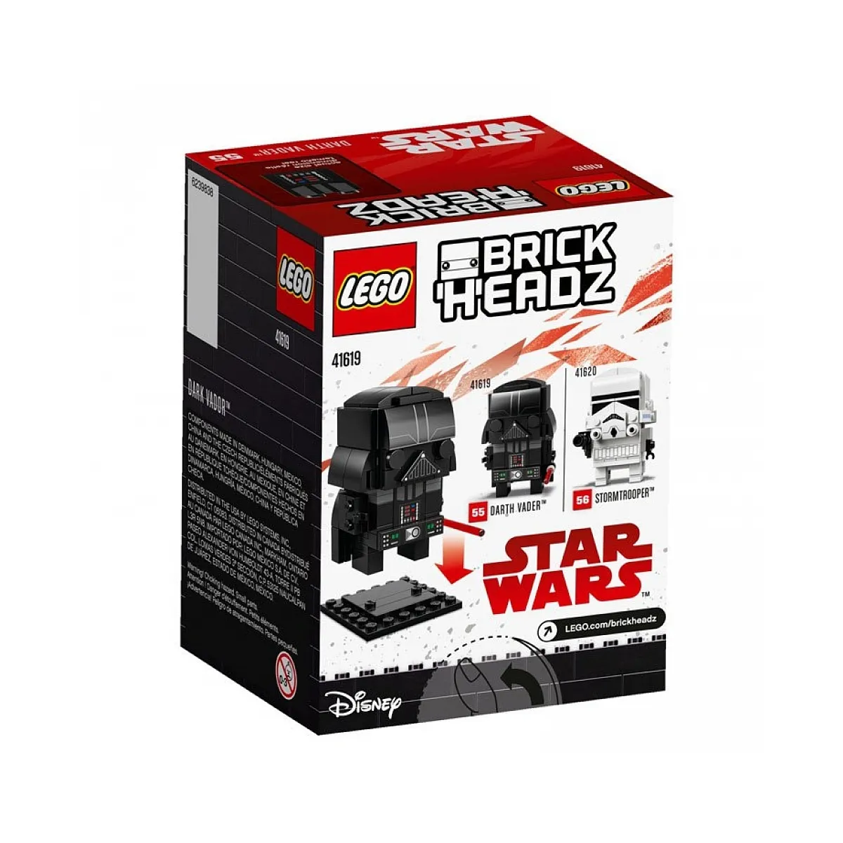 LEGO BrickHeadz 41619 Darth Vader - vue 7