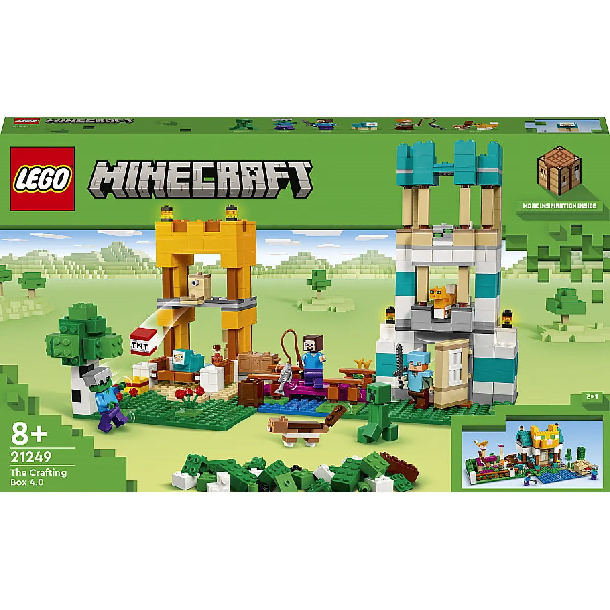 LEGO 21249 LEGO Minecraft La boîte de construction 4.0