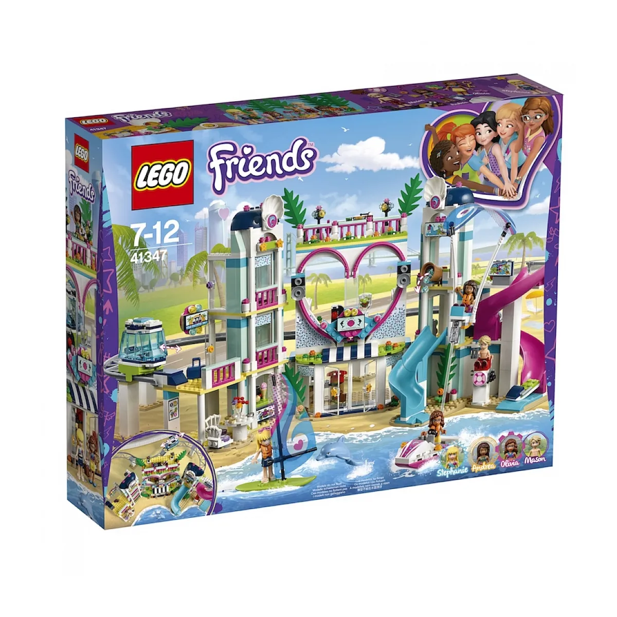LEGO 41347 Le complexe touristique d'Heartlake City - vue 9