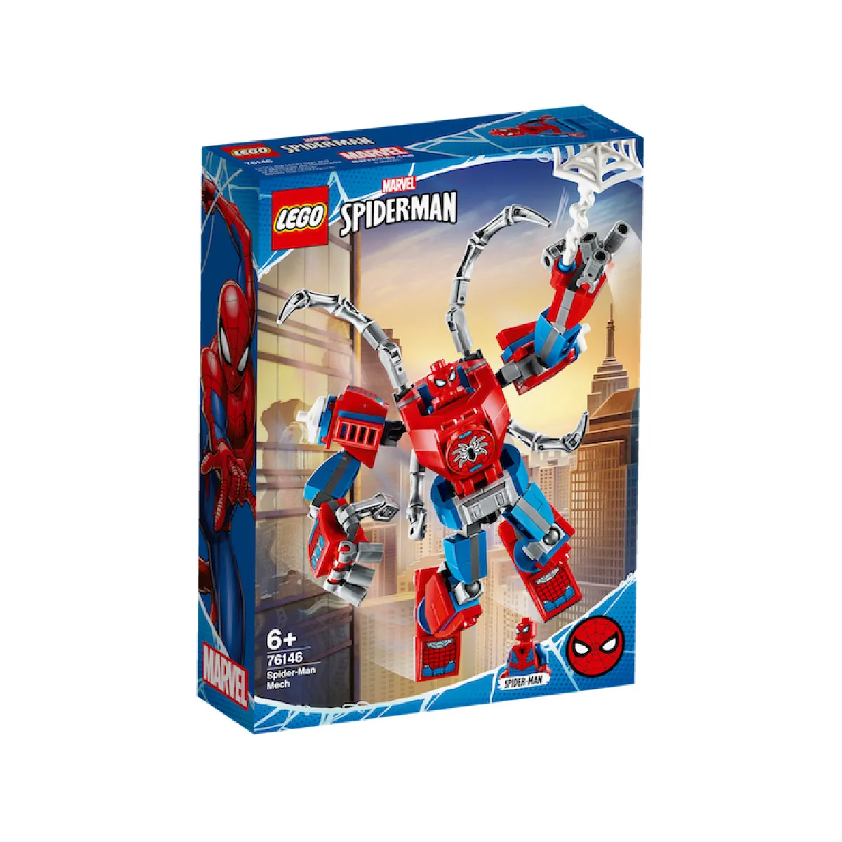 LEGO Marvel Le robot de Spider Man 76146