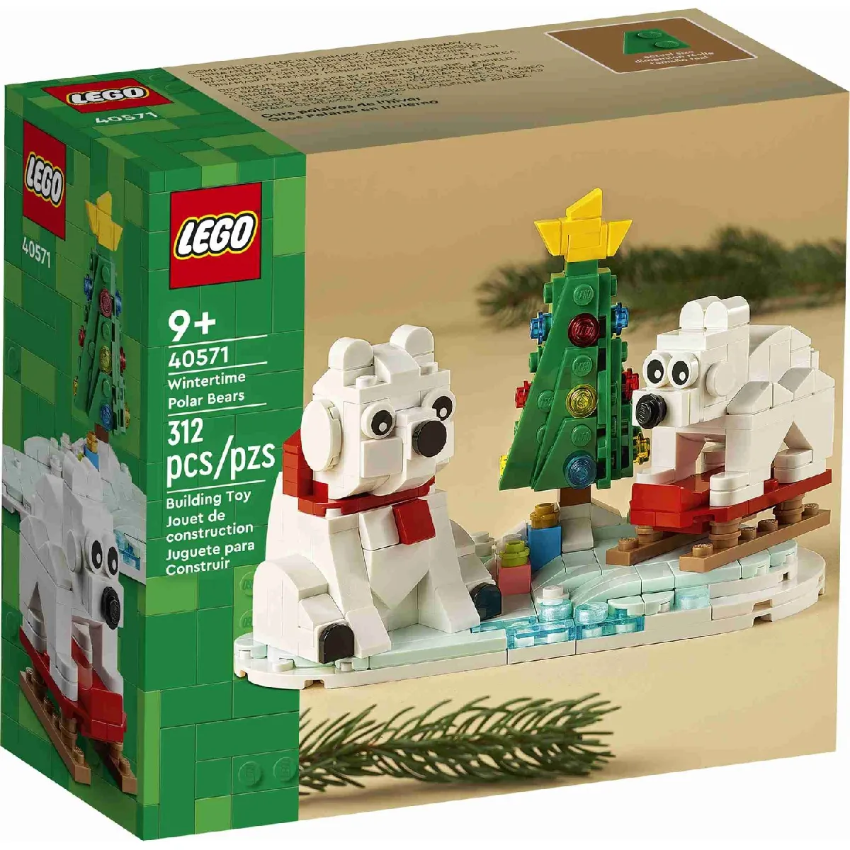 LEGO 40571 Les Ours Blancs en Hiver