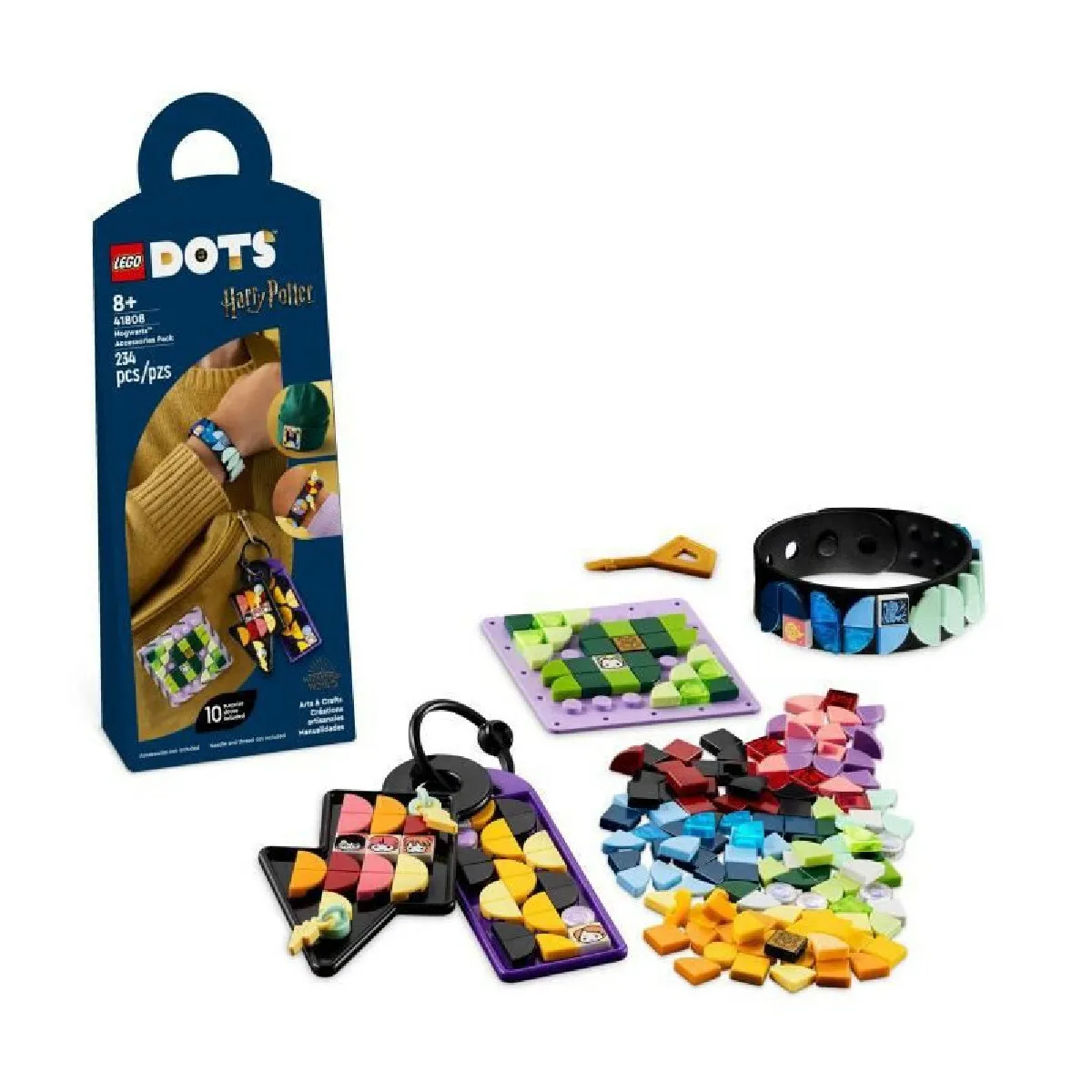 LEGO DOTS 41808 Ensemble d'accessoires Poudlard