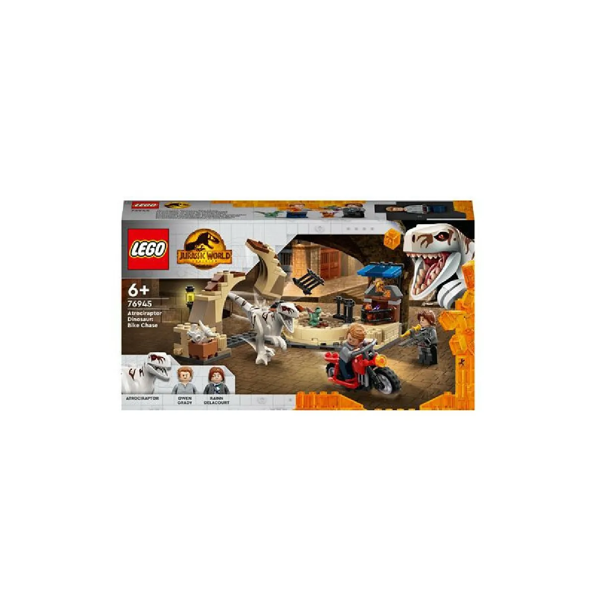 LEGO Jurassic World 76945 Atrociraptor Motorrad