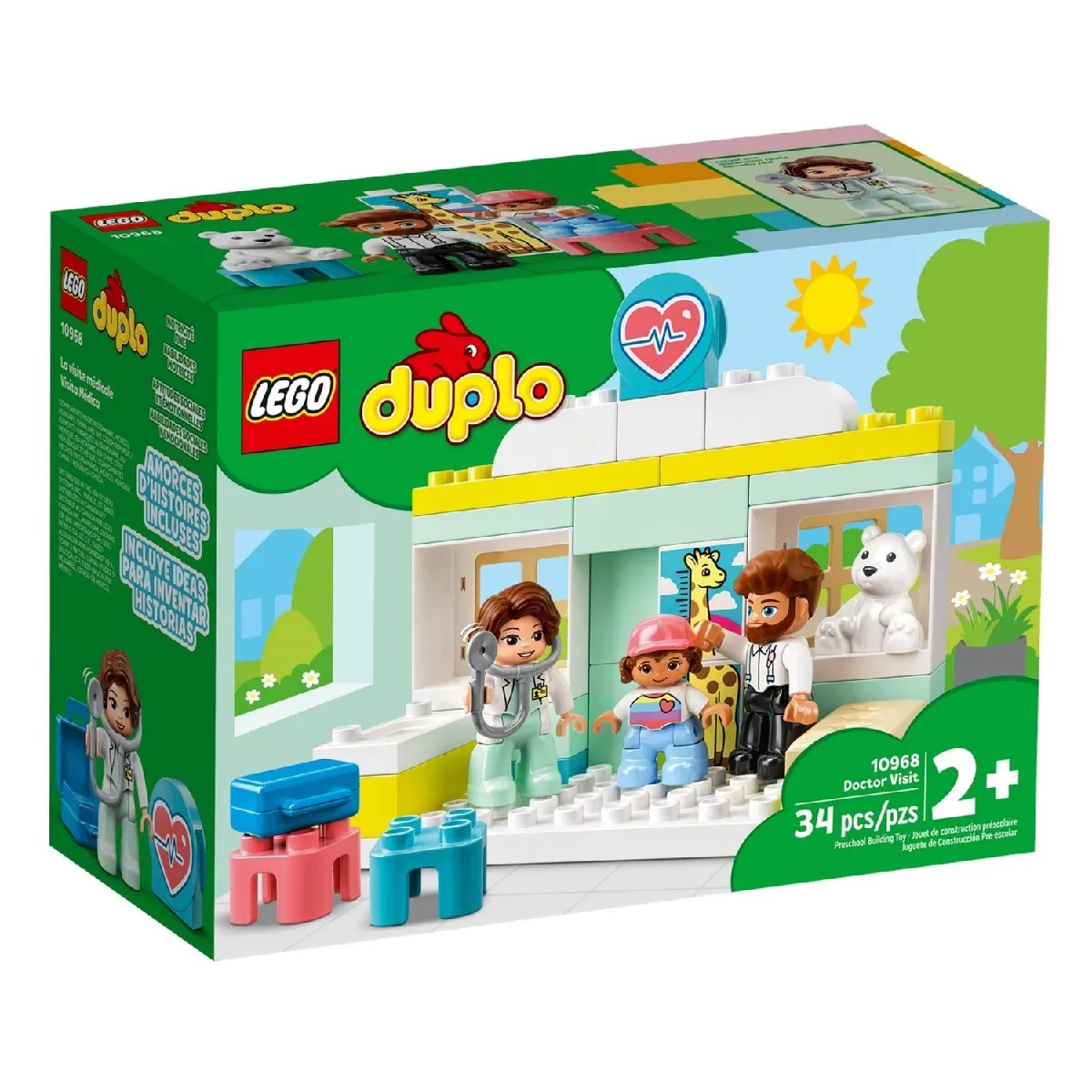 Lego Duplo Jouet De Bain : Le Train Flottant Des Animaux 10965 Lego La Boîte