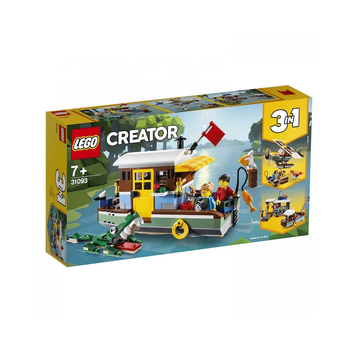 LEGO Creator 31093 La péniche au bord du fleuve - vue 7