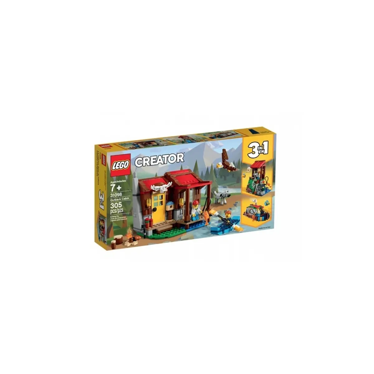 LEGO Creator 3 en 1 Chalet Nature 31098